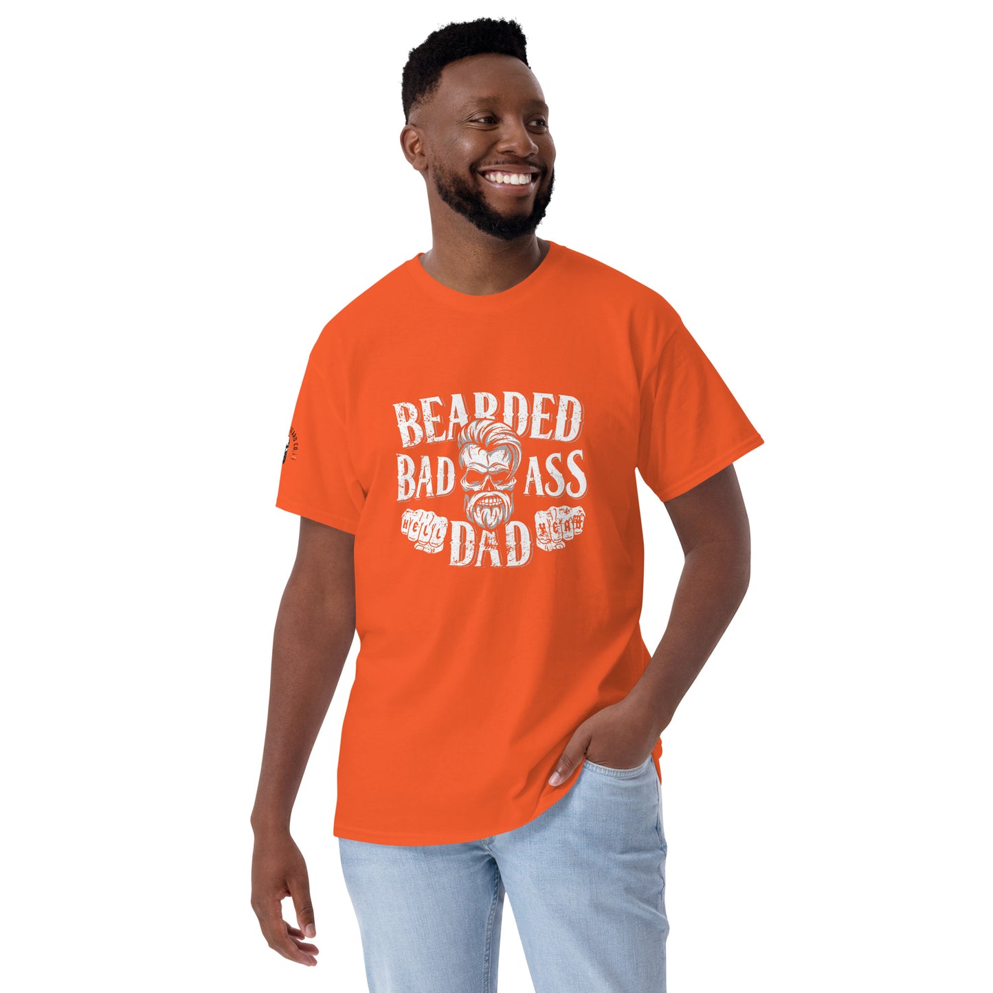 Bearded Badass Dad T-Shirt