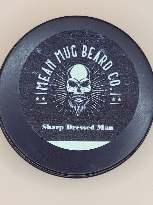 Sharp Dressed Man Beard Balm (Bay Rum, patchouli, and sandalwood)